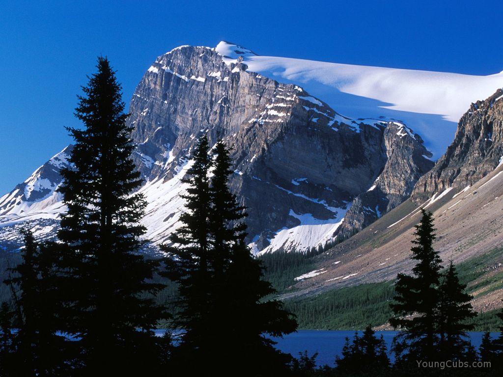 Mountain Peak, Banff National Park, Alberta, Canada